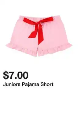 Five Below Juniors Pajama Short offer