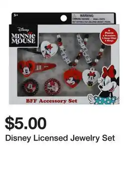 Five Below Disney Licensed Jewelry Set offer