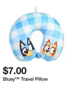Five Below Bluey Travel Pillow offer