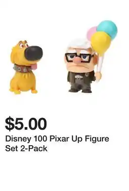 Five Below Disney 100 Pixar Up Figure Set 2-Pack offer