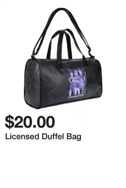 Five Below Licensed Duffel Bag offer