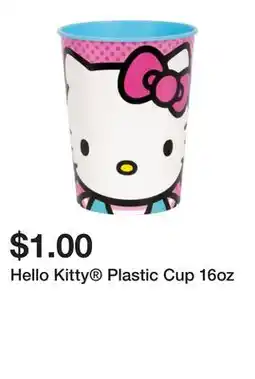 Five Below Hello Kitty Plastic Cup 16oz offer