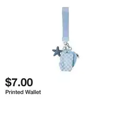 Five Below Printed Wallet offer