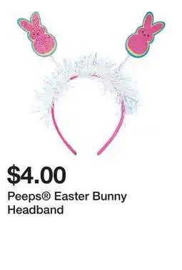 Five Below Peeps Easter Bunny Headband offer