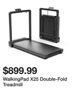 Dick's Sporting Goods WalkingPad X25 Double-Fold Treadmill offer