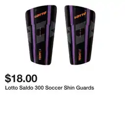 Dick's Sporting Goods Lotto Saldo 300 Soccer Shin Guards offer