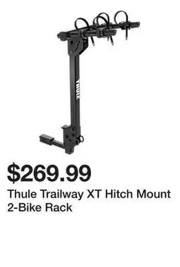 Dick's Sporting Goods Thule Trailway XT Hitch Mount 2-Bike Rack offer