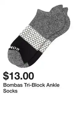 Dick's Sporting Goods Bombas Tri-Block Ankle Socks offer
