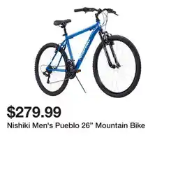 Dick's Sporting Goods Nishiki Men's Pueblo 26 Mountain Bike offer
