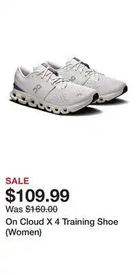 Nordstrom On Cloud X 4 Training Shoe (Women) offer