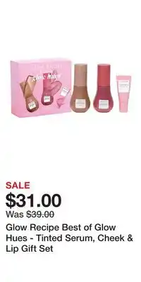 Kohl's Glow Recipe Best of Glow Hues - Tinted Serum, Cheek & Lip Gift Set offer