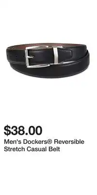Kohl's Men's Dockers Reversible Stretch Casual Belt offer