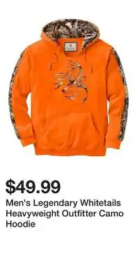 Kohl's Men's Legendary Whitetails Heavyweight Outfitter Camo Hoodie offer