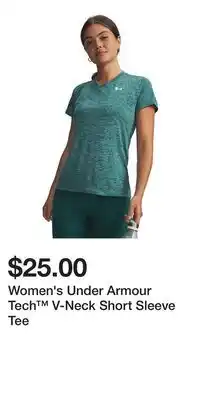Kohl's Women's Under Armour Tech V-Neck Short Sleeve Tee offer