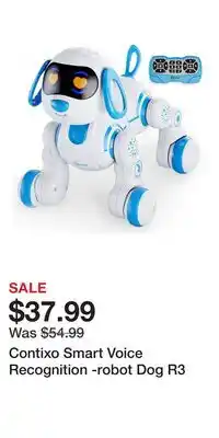 Kohl's Contixo Smart Voice Recognition -robot Dog R3 offer