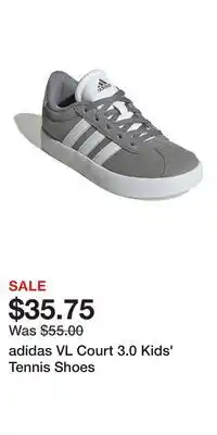 Kohl's adidas VL Court 3.0 Kids' Tennis Shoes offer