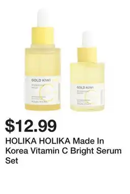 Marshalls HOLIKA HOLIKA Made In Korea Vitamin C Bright Serum Set offer