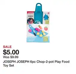 Marshalls JOSEPH JOSEPH 6pc Chop-2-pot Play Food Toy Set offer