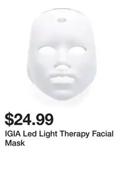 Marshalls IGIA Led Light Therapy Facial Mask offer