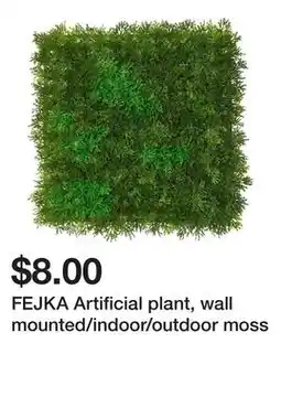 Ikea FEJKA Artificial plant, wall mounted/indoor/outdoor moss offer