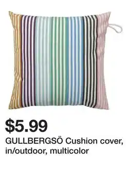 Ikea GULLBERGSÖ Cushion cover, in/outdoor, multicolor offer