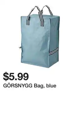Ikea GÖRSNYGG Bag, blue offer
