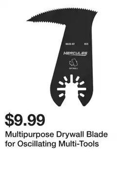 Harbor Freight Tools Multipurpose Drywall Blade for Oscillating Multi-Tools offer