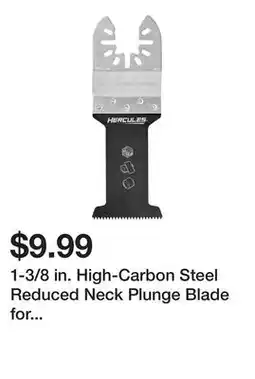 Harbor Freight Tools 1-3/8 in. High-Carbon Steel Reduced Neck Plunge Blade for Oscillating Multi-Tools offer