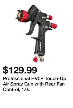 Harbor Freight Tools Professional HVLP Touch-Up Air Spray Gun with Rear Fan Control, 1.0 mm Nozzle offer