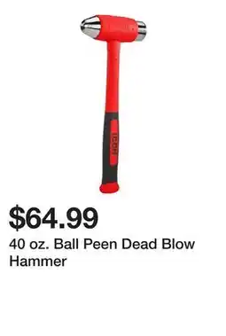Harbor Freight Tools 40 oz. Ball Peen Dead Blow Hammer offer