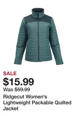 Tractor Supply Company Ridgecut Women's Lightweight Packable Quilted Jacket offer