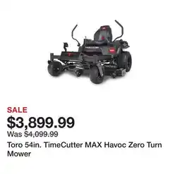 Tractor Supply Company Toro 54in. TimeCutter MAX Havoc Zero Turn Mower offer