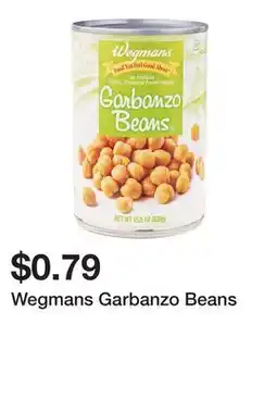 Wegmans Wegmans Garbanzo Beans offer