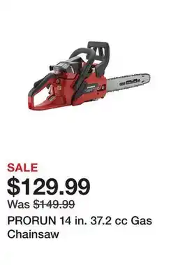 Tractor Supply Company PRORUN 14 in. 37.2 cc Gas Chainsaw offer