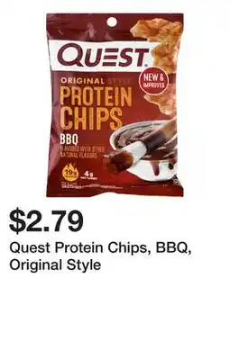 Wegmans Quest Protein Chips, BBQ, Original Style offer