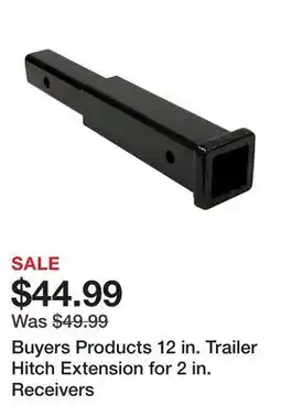 Tractor Supply Company Buyers Products 12 in. Trailer Hitch Extension for 2 in. Receivers offer