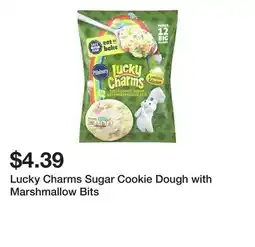 Wegmans Lucky Charms Sugar Cookie Dough with Marshmallow Bits offer