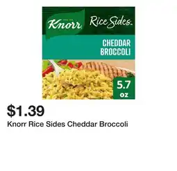 Wegmans Knorr Rice Sides Cheddar Broccoli offer