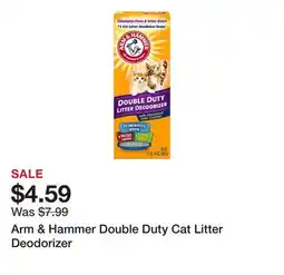 Petsmart Arm & Hammer Double Duty Cat Litter Deodorizer offer