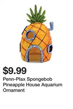 Petsmart Penn-Plax Spongebob Pineapple House Aquarium Ornament offer