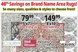 Ocean State Job Lot Carpets offer