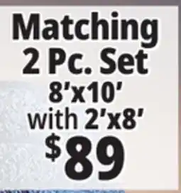 Ocean State Job Lot Matching 2 Pc. Set 8'x10' offer
