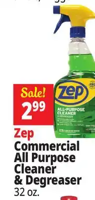 Ocean State Job Lot ZEP All-Purpose Cleaner and Degreaser 32 fl oz offer