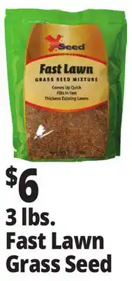 Ocean State Job Lot 3 lbs. Fast Lawn Grass Seed offer