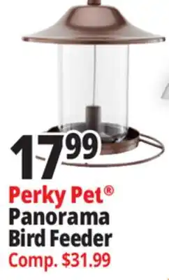 Ocean State Job Lot Perky Pet Panorama Wild Bird Feeder offer