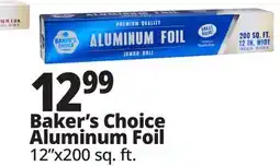 Ocean State Job Lot Baker's Choice Premium Quality Aluminum Foil 75 sq ft offer