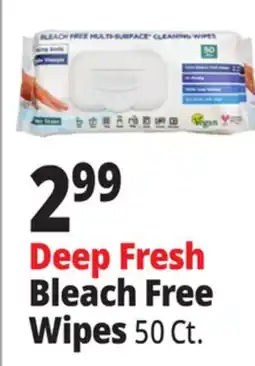 Ocean State Job Lot Deep Fresh Bleach Free Wipes offer
