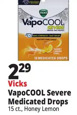 Ocean State Job Lot Vicks VapoCOOL Severe Medicated Drops offer