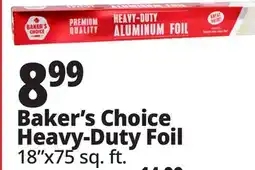 Ocean State Job Lot Baker's Choice Premium Quality Heavy-Duty Aluminum Foil 75' offer