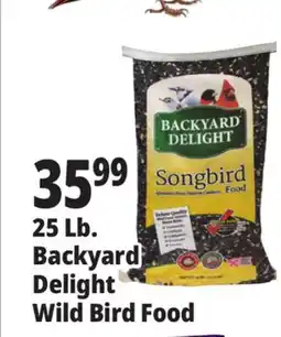Ocean State Job Lot Backyard Delight Songbird Food 25 lbs offer